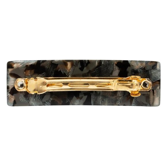Rectangle Hair Clips Pair Cellulose Acetate Elegant French Style Accessory